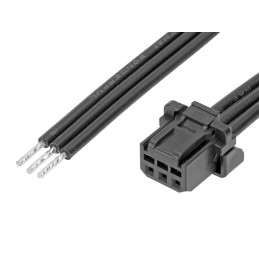 5 pcs - Molex 3 Way Female Micro-One Unterminated Wire to Board Cable