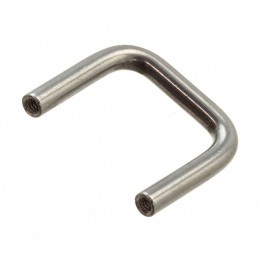 1 pcs : 8007-256-SS - Instrumentation Handle Stainless Steel Screw Holes, Back