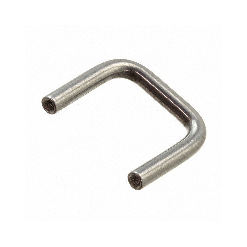 1 pcs : 8007-256-SS - Instrumentation Handle Stainless Steel Screw Holes, Back