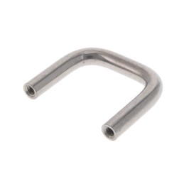 1 pcs : 8070-440-SS-20 - Instrumentation Handle Stainless Steel Screw Holes, Back