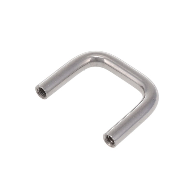 1 pcs : 8070-632-SS-20 - Instrumentation Handle Stainless Steel Screw Holes, Back