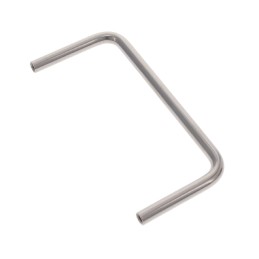 1 pcs : 8099-632-SS - Instrumentation Handle Stainless Steel Screw Holes, Back