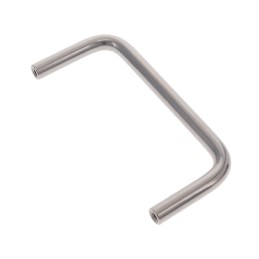 1 pcs : 8128-632-SS - Instrumentation Handle Stainless Steel Screw Holes, Back