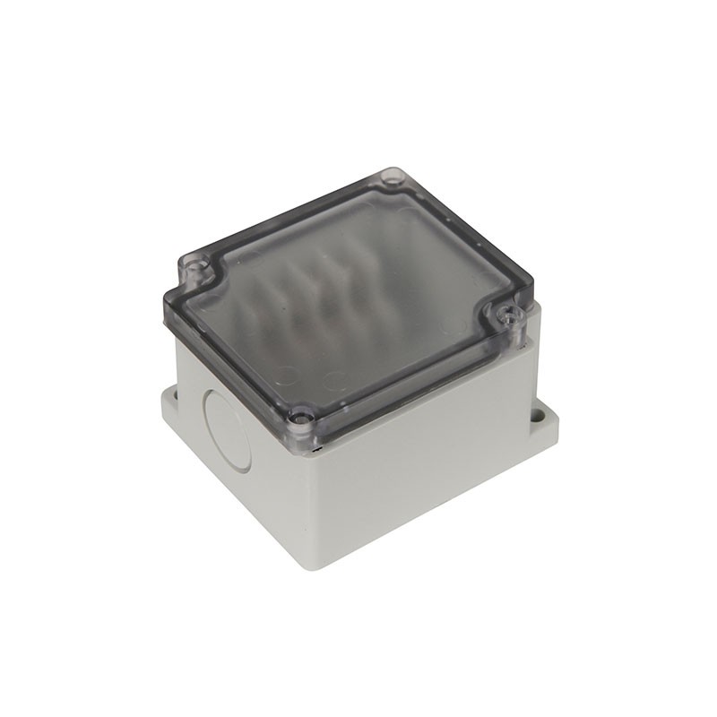 1 pcs : PTT-10478-C - Junction Box Plastic, ABS Gray Cover Included 2.920' L x 2.570' W (74.17mm x 65.28mm) X 1.690' (42.93mm)