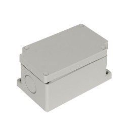 1 pcs : PTT-10683 - Junction Box Plastic, ABS Gray Cover Included 3.580' L x 2.170' W (90.93mm x 55.12mm) X 1.690' (42.93mm)