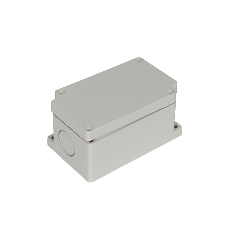 1 pcs : PTT-10683 - Junction Box Plastic, ABS Gray Cover Included 3.580' L x 2.170' W (90.93mm x 55.12mm) X 1.690' (42.93mm)
