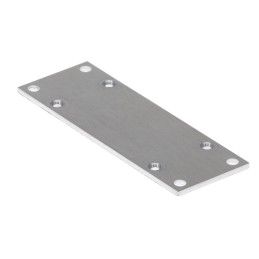 1 pcs : 3728 - Metal, Aluminum Cover, Lid 3.250' L x 1.150' W x 0.080' H (82.55mm x 29.21mm x 2.03mm) Unpainted