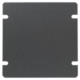 1 pcs : 1434-6 - Metal, Aluminum Cover, Lid 4.000' L x 4.000' W x 0.040' H (101.60mm x 101.60mm x 1.02mm) Unpainted