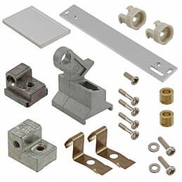 1 pcs : 20817443 - Metal, Aluminum Panel, Front 0.787' W x 4.535' H (19.98mm x 115.20mm) Gray, Green