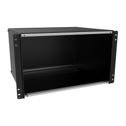1 pcs : RMCP1BK - Metal, Aluminum Panel, Front 16.720' L x 1.730' W x 0.500' H (424.69mm x 43.94mm x 12.70mm) Black