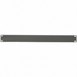 1 pcs : PA-1101-MG - Metal, Aluminum Panel, Front 19.000' L x 1.750' W x 0.125' H (482.60mm x 44.45mm x 3.18mm) Gray