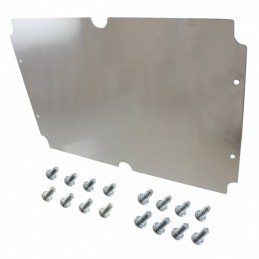 1 pcs : PNX-91435 - Metal, Aluminum Panel, Inner 10.020' L x 6.870' W x 0.062' H (254.51mm x 174.50mm x 1.57mm) Natural