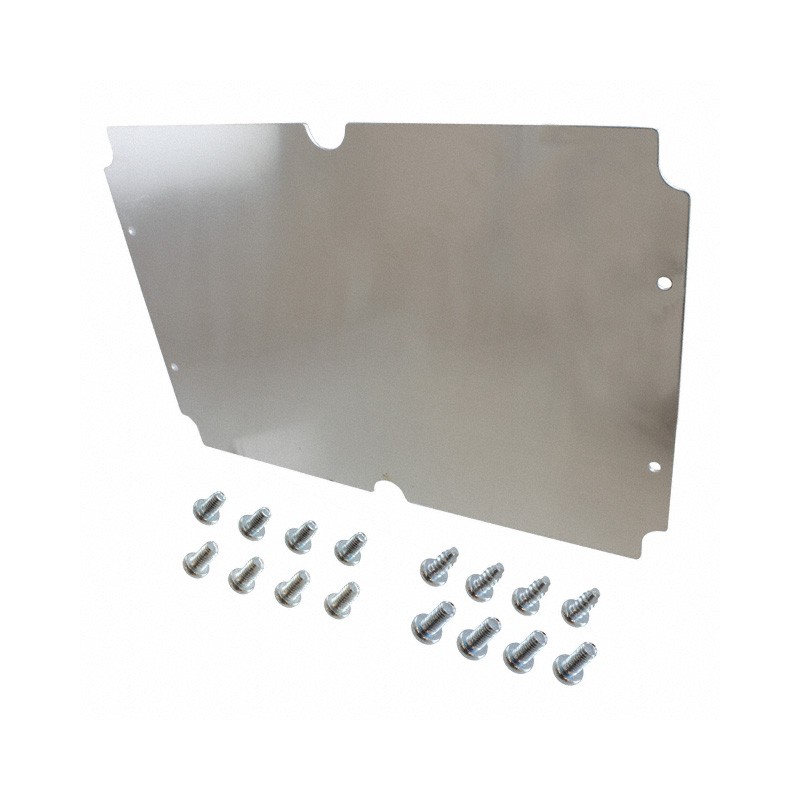 1 pcs : PNX-91435 - Metal, Aluminum Panel, Inner 10.020' L x 6.870' W x 0.062' H (254.51mm x 174.50mm x 1.57mm) Natural