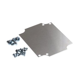 1 pcs : PNX-91423 - Metal, Aluminum Panel, Inner 4.020' L x 3.030' W x 0.062' H (102.11mm x 76.96mm x 1.57mm) Natural