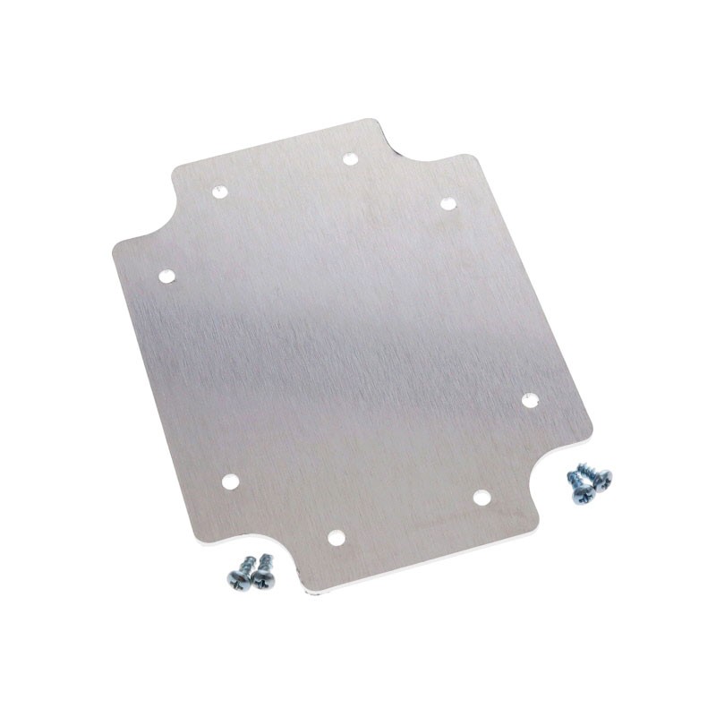 1 pcs : PUX-16534 - Metal, Aluminum Panel, Inner 4.500' L x 3.530' W x 0.060' H (114.30mm x 89.66mm x 1.52mm)