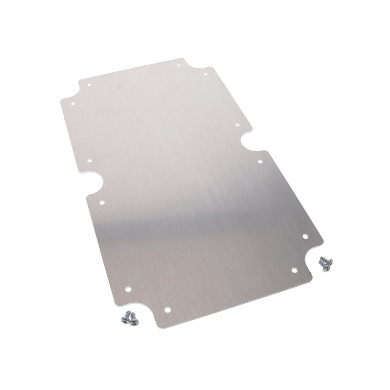 1 pcs : PUX-16539 - Metal, Aluminum Panel, Inner 8.720' L x 5.220' W x 0.060' H (221.49mm x 132.59mm x 1.52mm)