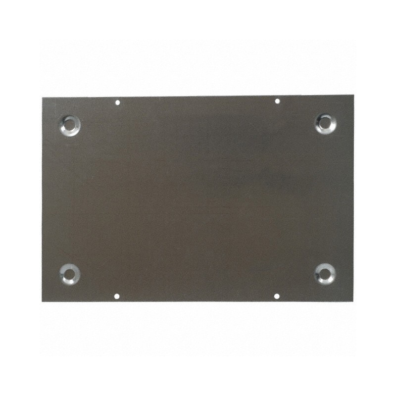1 pcs : BPA-1519 - Metal, Aluminum Plate 11.812' L x 7.812' W x 0.156' H (300.02mm x 198.42mm x 3.96mm) Natural