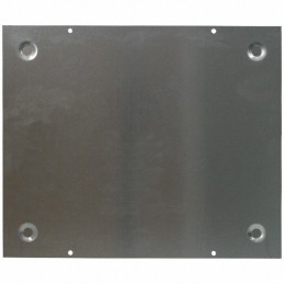 1 pcs : BPA-1523 - Metal, Aluminum Plate 11.812' L x 9.812' W x 0.156' H (300.02mm x 249.22mm x 3.96mm) Natural