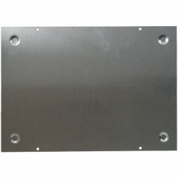 1 pcs : BPA-1524 - Metal, Aluminum Plate 13.812' L x 9.812' W x 0.156' H (350.82mm x 249.22mm x 3.96mm) Natural