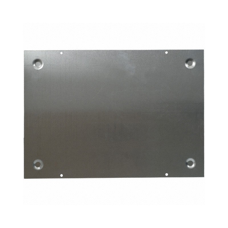 1 pcs : BPA-1524 - Metal, Aluminum Plate 13.812' L x 9.812' W x 0.156' H (350.82mm x 249.22mm x 3.96mm) Natural