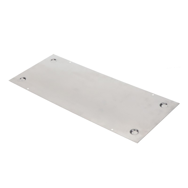 1 pcs : BPA-1517 - Metal, Aluminum Plate 16.812' L x 6.812' W x 0.156' H (427.02mm x 173.02mm x 3.96mm) Natural