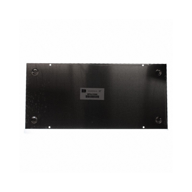 1 pcs : BPA-1520 - Metal, Aluminum Plate 16.812' L x 7.812' W x 0.156' H (427.02mm x 198.42mm x 3.96mm) Natural
