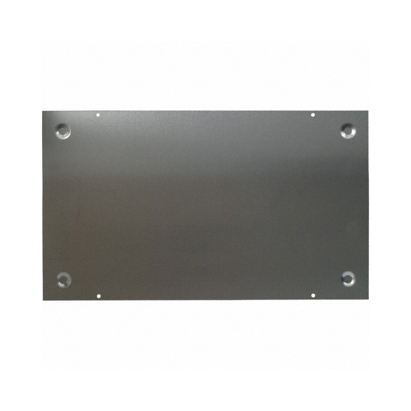 1 pcs : BPA-1597 - Metal, Aluminum Plate 16.812' L x 9.812' W x 0.156' H (427.02mm x 249.22mm x 3.96mm) Natural