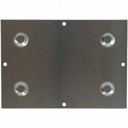 1 pcs : BPA-1589 - Metal, Aluminum Plate 6.812' L x 4.812' W x 0.156' H (173.05mm x 122.22mm x 3.96mm) Natural