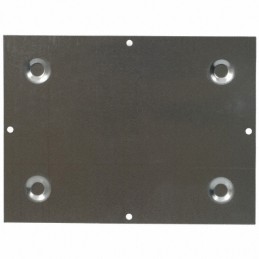 1 pcs : BPA-1513 - Metal, Aluminum Plate 7.812' L x 5.812' W x 0.156' H (198.42mm x 147.62mm x 3.96mm) Natural