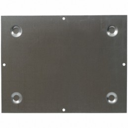 1 pcs : BPA-1593 - Metal, Aluminum Plate 8.812' L x 6.812' W x 0.156' H (223.82mm x 173.02mm x 3.96mm) Natural