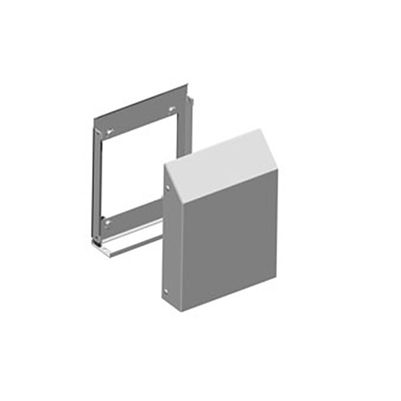 1 pcs : RHA20000G - Metal, Steel Cover 7.460' L x 1.840' W (189.48mm x 46.74mm) Gray