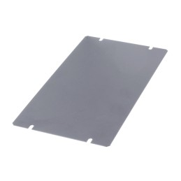 1 pcs : 1431-20 - Metal, Steel Cover, Lid 17.000' L x 4.000' W x 0.032' H (431.80mm x 101.60mm x 0.81mm) Gray