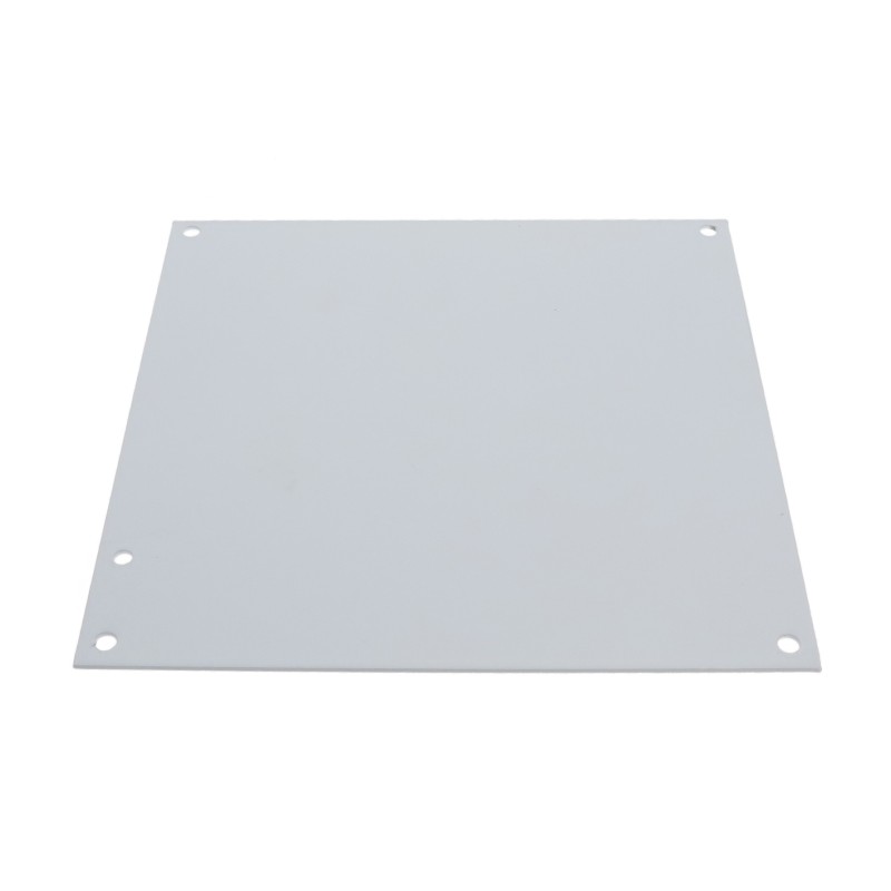 1 pcs : A10N10P - Metal, Steel Panel 8.250' L x 8.250' W (209.55mm x 209.55mm) White