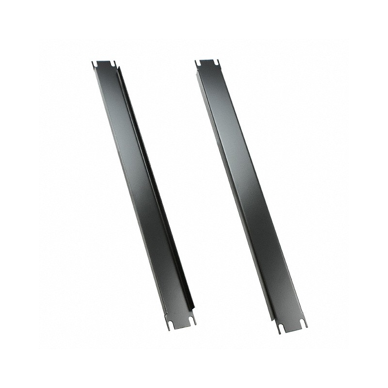 1 pcs : PBFS19001BK2 - Metal, Steel Panel, Front 19.000' L x 1.720' W x 0.500' H (482.60mm x 43.69mm x 12.70mm) Black