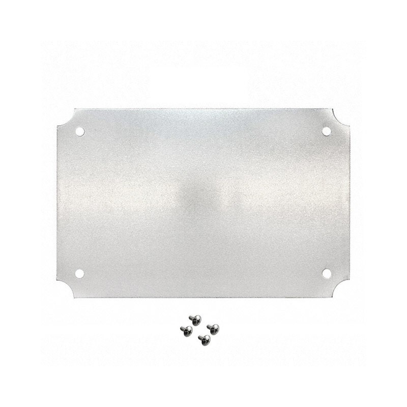 1 pcs : NBX-10980 - Metal, Steel Panel, Inner 10.500' L x 6.700' W x 0.062' H (266.70mm x 170.18mm x 1.57mm) Unpainted