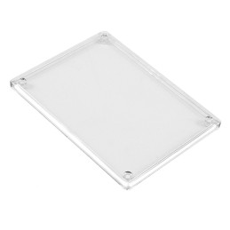 1 pcs : 1591GC - Plastic Cover, Lid 4.744' L x 3.685' W x 0.157' H (120.50mm x 93.60mm x 3.99mm) Clear