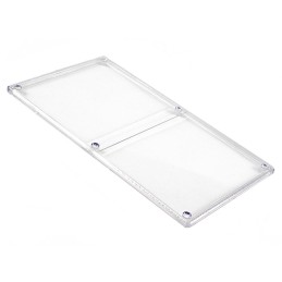 1 pcs : 1591EC - Plastic Cover, Lid 7.480' L x 4.331' W x 0.154' H (190.00mm x 110.01mm x 3.91mm) Clear