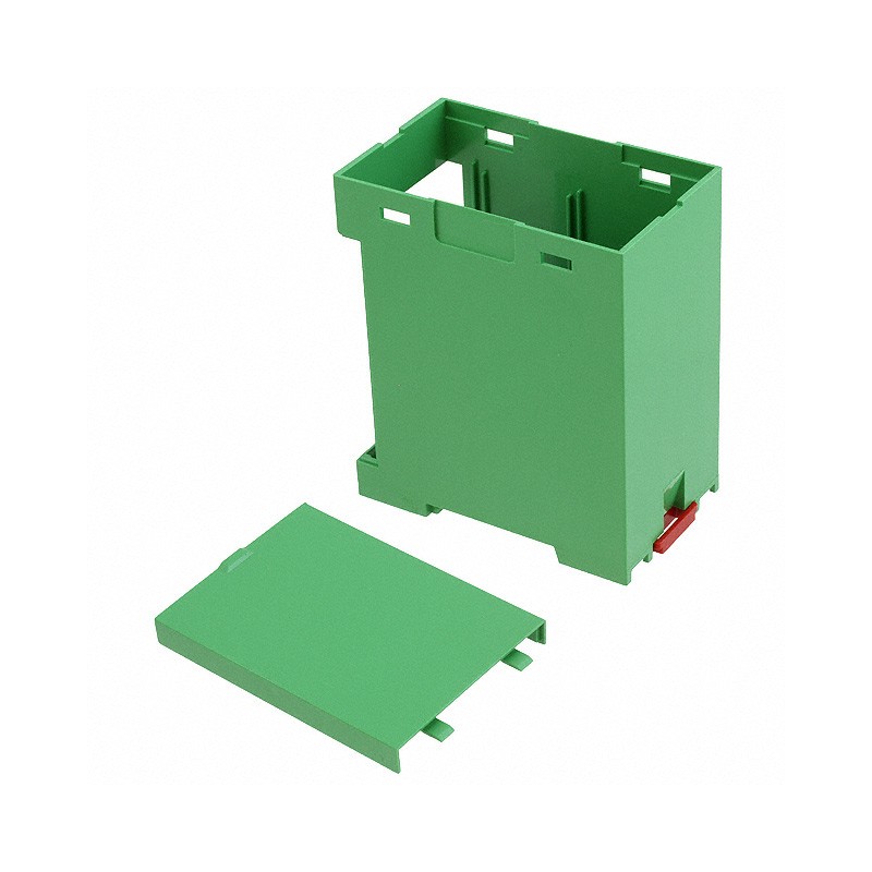 1 pcs : 2764153 - Plastic, ABS Base 2.953' L x 1.772' W x 4.232' H (75.00mm x 45.00mm x 107.50mm) Green
