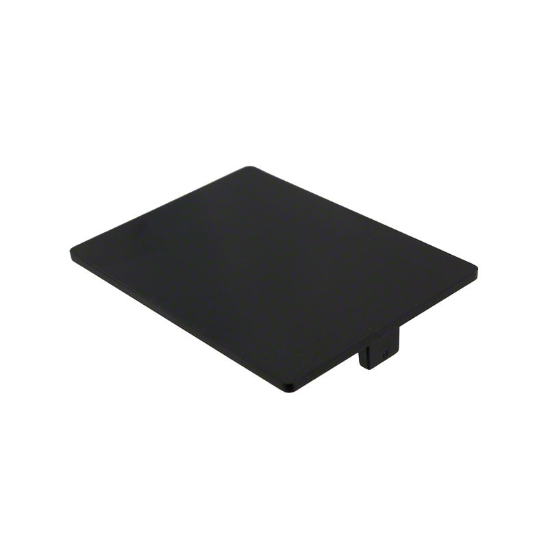 1 pcs : PBC-1558-CN - Plastic, ABS Cover, Lid 1.982' L x 1.482' W x 0.075' H (50.34mm x 37.64mm x 1.91mm) Black