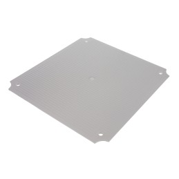1 pcs : PTX-11067-P - Plastic, ABS Panel, Inner 10.315' L x 10.315' W x 0.394' H (262.00mm x 262.00mm x 10.01mm) Gray