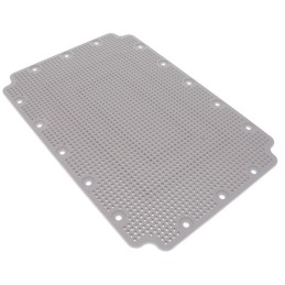 1 pcs : PTX-10140-P - Plastic, ABS Panel, Inner 12.205' L x 8.268' W x 0.374' H (310.01mm x 210.01mm x 9.50mm) Gray