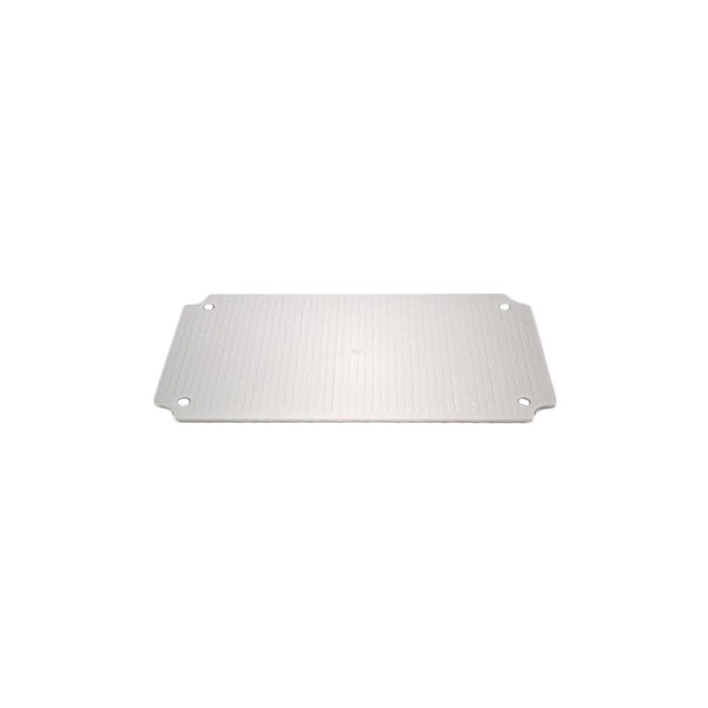 1 pcs : PTX-25310-P - Plastic, ABS Panel, Inner 4.016' L x 3.976' W x 0.118' H (102.00mm x 101.00mm x 3.00mm) Gray