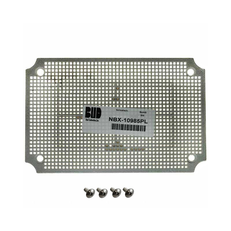 1 pcs : NBX-10985-PL - Plastic, ABS Panel, Inner 9.900' L x 6.300' W x 0.173' H (251.46mm x 160.02mm x 4.39mm) Unpainted