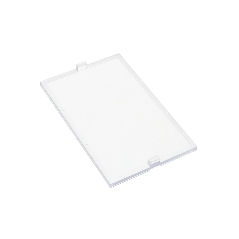 1 pcs : DMB-4772-CC - Plastic, ABS/PC Blend Cover, Lid Clear