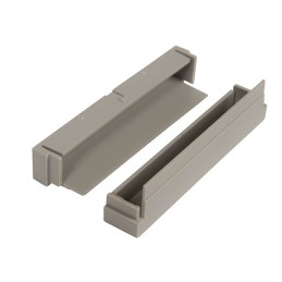 1 pcs : DMB-4773-TGS - Plastic, ABS/PC Blend Terminal Guard 3.280' L x 0.550' W x 0.490' H (83.31mm x 13.97mm x 12.45mm) Gray