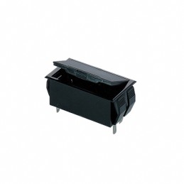 1 pcs : BE 30 - Plastic, Non Specified Battery Compartment 1.460' L x 2.560' W x 0.850' H (37.00mm x 65.00mm x 21.50mm) Black