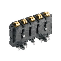 1 pcs : 1155880000 - Plastic, Non Specified Housing 0.945' L x 0.642' W x 0.232' H (24.00mm x 16.30mm x 5.90mm) Black