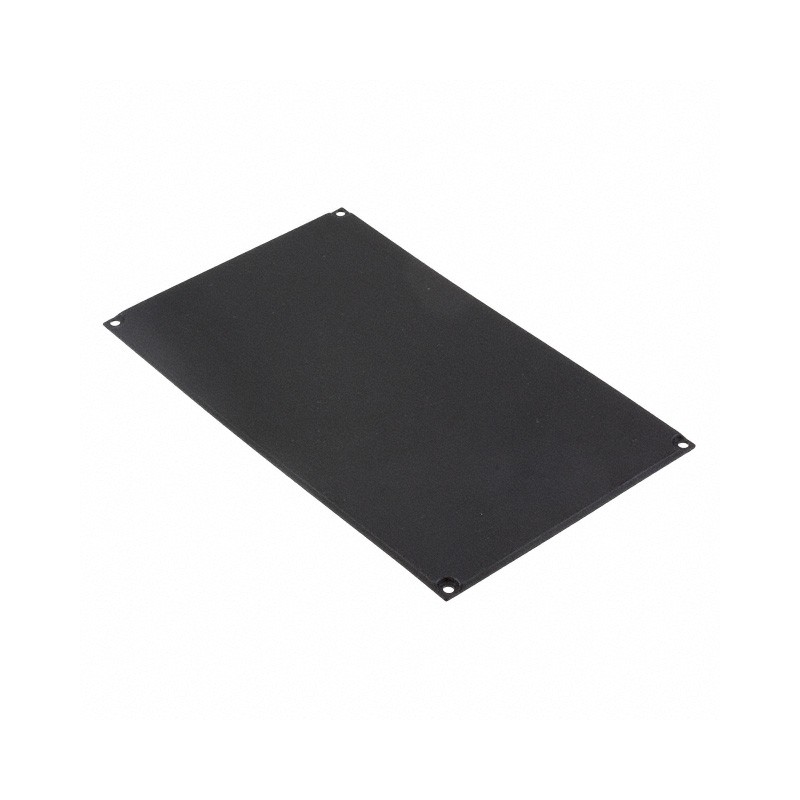 1 pcs : 61000007 - Plastic, PBT PCB Cover 6.299' L x 3.937' W x 0.094' H (160.00mm x 100.00mm x 2.40mm) Black
