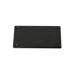 1 pcs : 0241 - Plastic, Phenolic Cover, Lid 6.250' L x 3.730' W x 0.260' H (158.75mm x 94.74mm x 6.60mm) Black