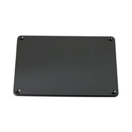 1 pcs : 0261 - Plastic, Phenolic Cover, Lid 6.790' L x 5.300' W x 0.250' H (172.47mm x 134.62mm x 6.35mm) Black